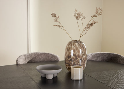 Venture Home Strada & Astoria Rektangulära Matbord ⌀120 Svart + Matstolar 2-pack Brun