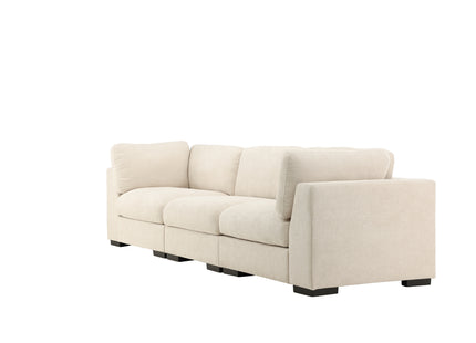 Venture Home Salerno Hörnsoffor Beige + Hörnsoffor Beige + Hörnsoffor Beige