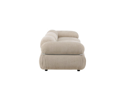 Venture Home Mika Soffmoduler Beige + Soffmoduler Beige + Soffmoduler Beige
