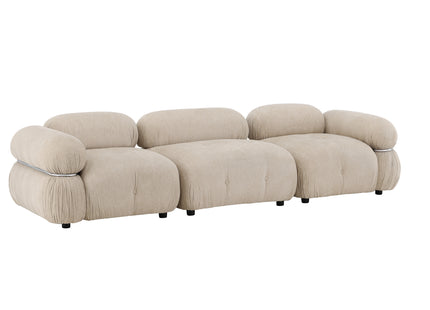 Venture Home Mika Soffmoduler Beige + Soffmoduler Beige + Soffmoduler Beige