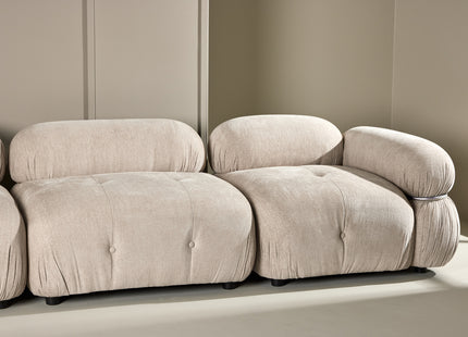 Venture Home Mika Soffmoduler Beige + Soffmoduler Beige + Soffmoduler Beige