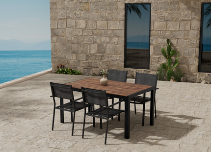 Venture Home Copacabana & Break Matgrupp Med 4st Matstolar Utomhus