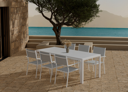 Venture Home Copacabana & Break Matgrupp Utomhus Med 6st Matstolar