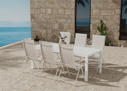 Venture Home Break & Levanzo Matgrupp Utomhus Med 6st Matstolar