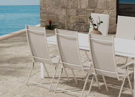 Venture Home Break & Levanzo Matgrupp Utomhus Med 6st Matstolar
