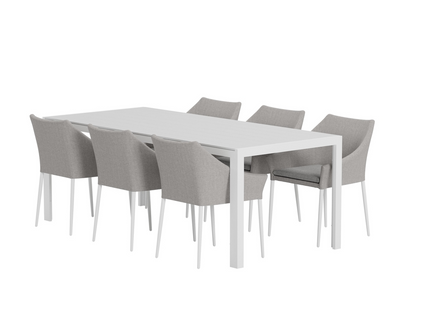 Venture Home Spoga & Break Matgrupp Utomhus Med 6st Matstolar