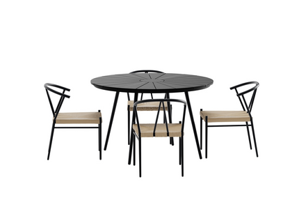 Venture Home San Vito & Alfons Matgrupp Utomhus Med 4st Matstolar