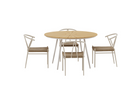 Venture Home San Vito & Alfons Matgrupp Med 4st Matstolar Beige
