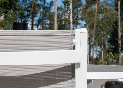 Venture Home Parma, Copacabana Matgrupp Utomhus Med 6st Matstolar Grå